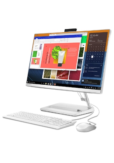 Lenovo IdeaCentre AIO 3 24IAP7 F0GH01HXTR i5-12450H 16 GB 512 GB SSD 23.8" Free Dos AIO Masaüstü Bilgisayar
