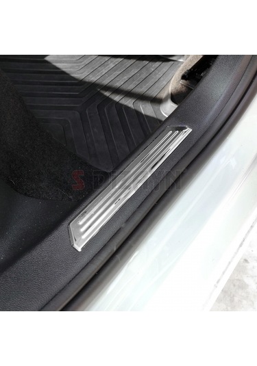 S-Dizayn VW Golf 8 HB Krom İç Kapı Eşiği 4 Prç. 2020 Üzeri