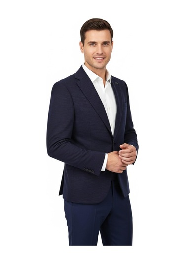 Erkek Tek Spor Ceket Çift Yırtmaçlı Bgl-st04982 Bordo