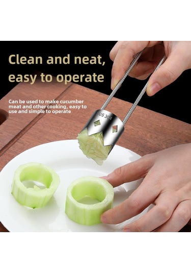 Monyee 304 Paslanmaz Çelik Meyve Sebze Çekirdek Çıkarıcı - Elma Armut Çekirdek Kaldırıcı, Hafif Ve Dayanıklı Mutfak Aracı