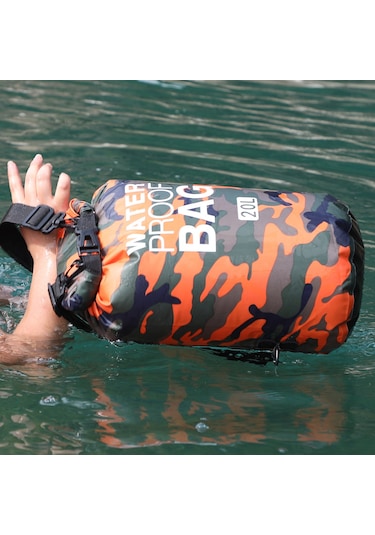 Çok Amaçlı Hafif Su Geçirmez Outdoor Sırt Çantası-30L Mavi