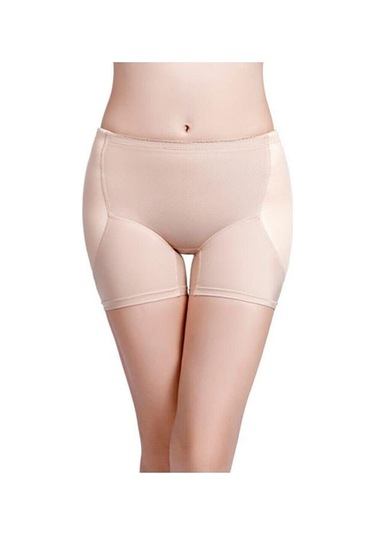 Yeni İnci Curvy Hıps Basen Genişletici Kum Saati Külot Ten