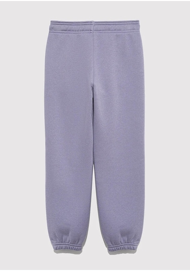 Mavi Logo Baskılı Lila Kız Çocuk Eşofman Altı M7010000-70973 Lila