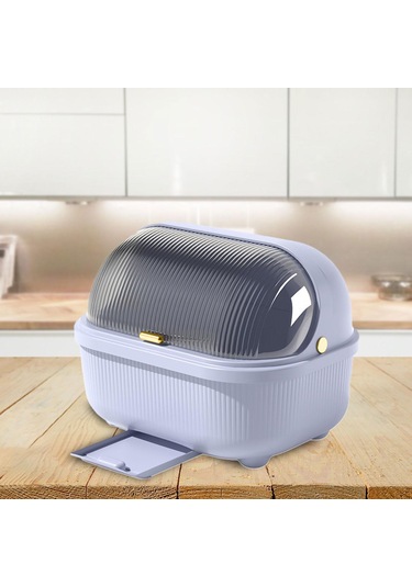 Suntek Mutfak Toz Geçirmez Yemek Çubukları Tutucu Mor-m Mor M