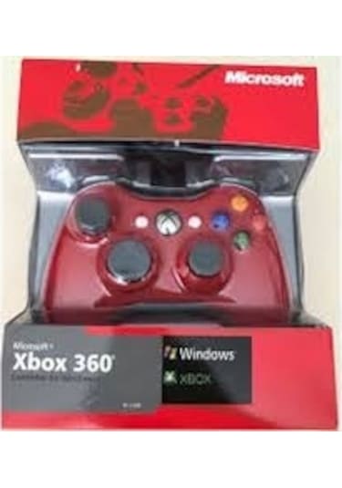 Microsoft Xbox 360 PC Uyumlu Kablolu Oyun Kolu Siyah