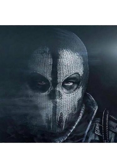 Siyah Maske Balaclava Bere Şapkalar Erkekler Hayalet Kafatası Tam Kapsama Sıcak Maske Kapüşonlu Şapka Ggorros Hombre Casquette Bbalaclava Diğer