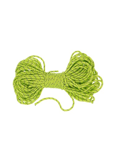 Konesam 2mm 100kg Dayanıklı Polipropilen Işıkta Yansıyan Kamp Çadır Kordonu 20m Çok Renkli