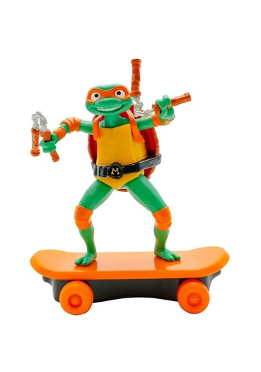 Tmnt Ninja Kaplumbağalar Çek Bırak Kaykay Figür Mikey