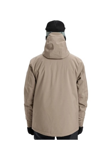 Quiksilver Quıksılver Sycamore Solıd 20k Jk Erkek Fallen Rock - Solid Snowboard Ceketi Eqytj03502-tzc0 Camel