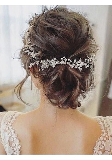 Kreativka Taç. Baş Süsü 412164687 Beyaz