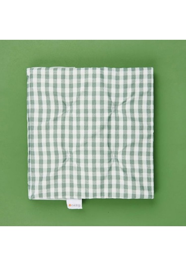Evidea Soft Guarda Sandalye Minderi - Yeşil - 38x38 Cm Yeşil