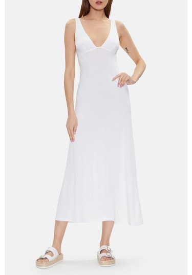 Emporio Armani Bayan Elbise 262729 3r314 00010 Beyaz