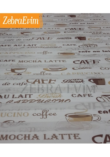 Zebraevim Cafe Zebra Stor Perde