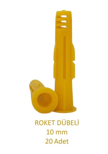 Roket Dübeli 10mm 20 Adet