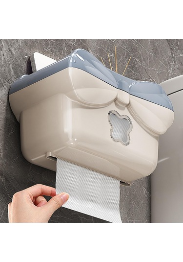 Suntek Ofis Mutfak Restoran Için Kağıt Havlu Dispenseri Duvara Mavi