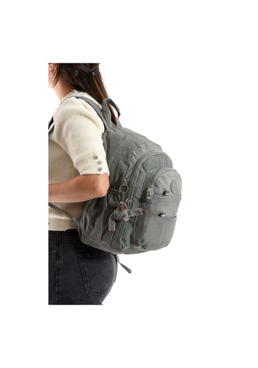 Ultra Hafif Çok Cepli Orta Boy Sırt Çantası Unisex Gri Model: 571-4c Gri