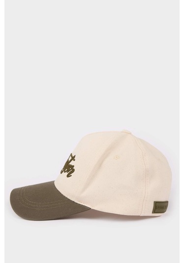 Defacto Kadın Pamuklu Cap Şapka F3601axnsbg310 Bej