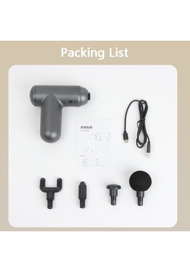 Artfulabode Titreşimli Masaj Tabancası, Mini Kırmızı J12a Fasya Düğme Sones Çok Renkli