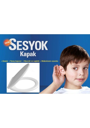 Geseus Acore Amortisörlü Yavaş Kapanır Oval Klozet Kapağı - 968