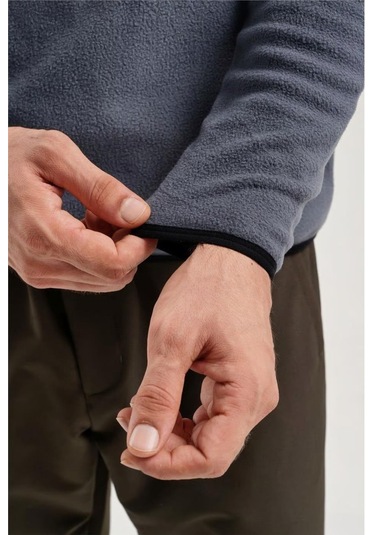 Exuma Yarım Fermuarlı Polar 2312001-grey