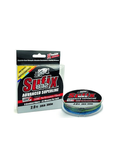 Sufix 832 Advanced İp Misina Multıcolor 0.24mm - 100mt - 17.7kg