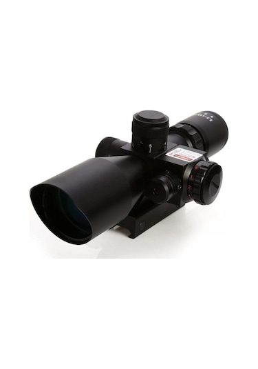Süper Zoomlu Lazerli Profesyonel Av Dürbünü 2.5-10x40/e Çok Renkli