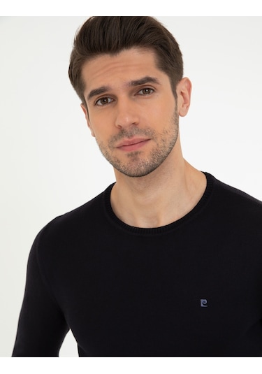 Pierre Cardin Erkek Lacivert Triko Kazak 50248582-vr033 Lacivert