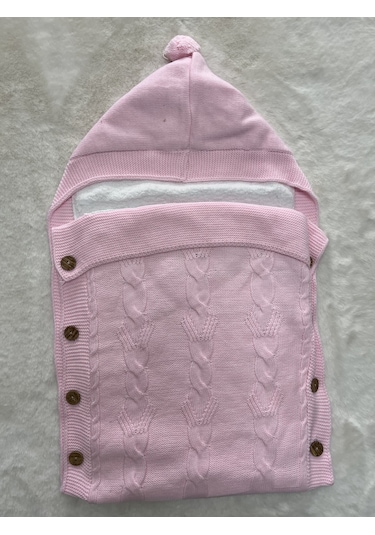 6718 Welsoflu 1'li Ponponlu Kundak Pembe