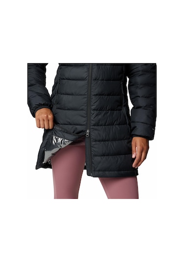 Columbia Powder Lite Iı Mid Kadın Mont-7353 Siyah