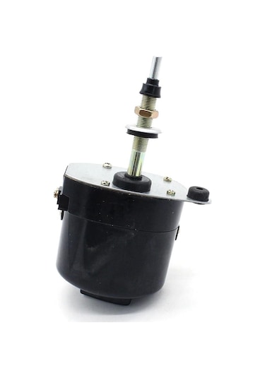 Jeep Willys Üniversal Silecek Silgi Motoru 12 Volt Uzun Mil