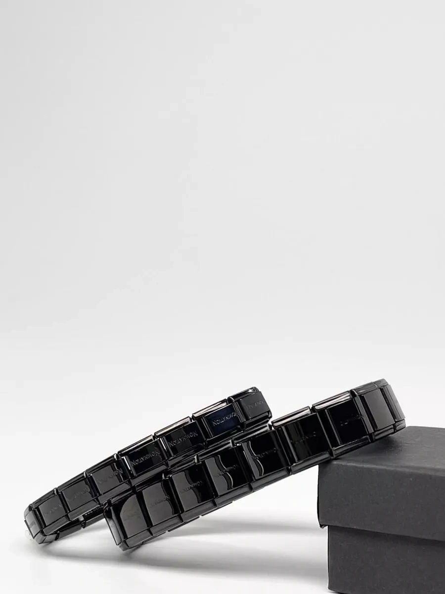 Lychee Nomination Aşıklar İçin Eş Bileklikler Nomination 165576799 Siyah