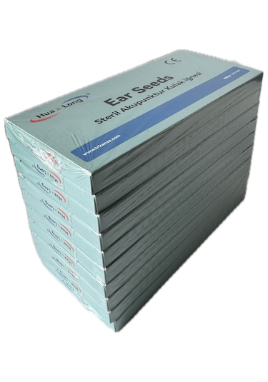 Akupunktur Kulak Tohumu Bantlı 100lük Paket 10 Kutu 1000 Adet