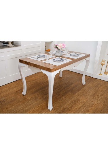 Finezza Roma Jakar Polyester Kumaş KremAmerikan Servis 34x46 cm Krem 4 Ad-1385 Krem