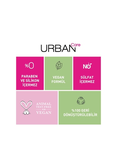 Urban Care Twisted Curls Hibiscus & Shea Butter Micellar Şampuan 340 ML