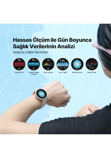 Ttec 2S11WRA Tempus 44 MM Yuvarlak Kasa Akıllı Saat