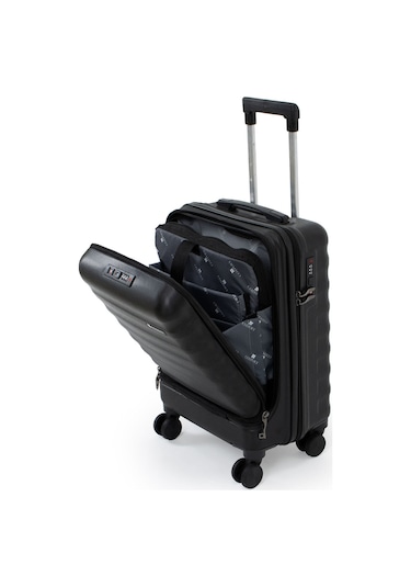 Vega Laptop Bölmeli Lux Kabin Boy Valiz Mavi