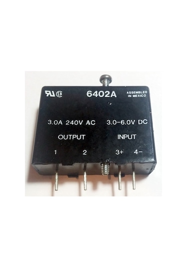 5 Adet Crydom 3V-6V Giriş 240V 3A Ac Çıkış Katı Hal Röle 6402A
