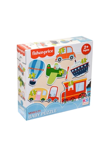 FP 13415 Fisher Price Baby Puzzle Vehicles