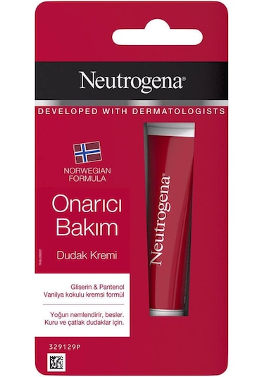 Neutrogena Dudak Kremi Norveç Formülü Onarıcı Bakım 15 ML