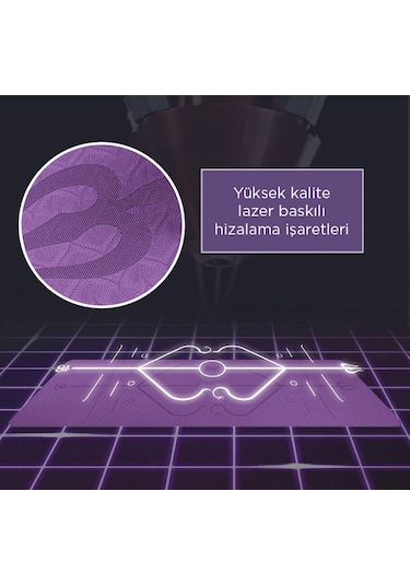 Gymo Hizalamalı 6Mm Tpe Yoga Matı Pilates Minderi Scarlet