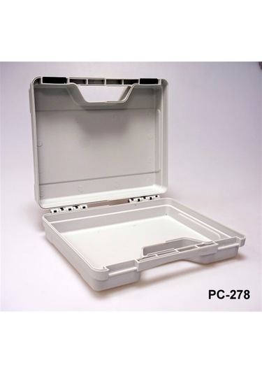PC-278 Açık Gri Plastik Çanta 275 x 230 x 81 mm