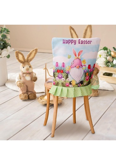 Suntek Ziyafet Partisi Daire Stil B Için Paskalya Sandalye Arka