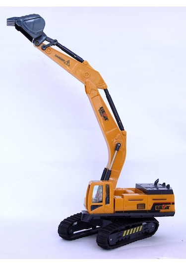 Paletli Kepçe Ekskavatör Hareketli Hidrolik İş Makinası Oyuncak