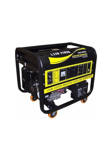 Lng10000E Benzinli Marşlı Monofaze Bakır Sargı Jeneratör
