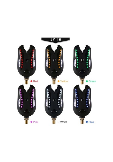 Fortunelane Balık Tutma Alarm Cihazı, Ses Ve Işık Uyarısı İle Balık Sıkamalarını Kaçırmayın, Kolay Balıkçılık Sarı