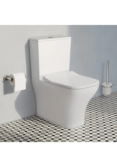 191-003-009 Vitra Shift Klozet Kapağı, Slim, Yavaş Kapanır