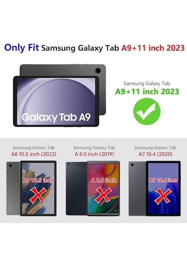 Samsung Galaxy Uyumlu Tab A9 Plus X210 X218 11 İnç Kılıf Ultra Koruma Zırh Askılı Silikon Tablet Kılıfı Samsung Galaxy Uyumlu Tab A9 Plus X210 X218 11 İnç Kılıf Ultra Koruma Zırh Askılı Silikon Tablet Kılıfı