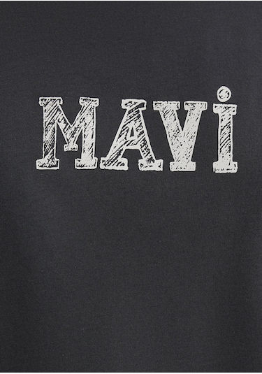 Mavi - Mavi Logo Baskılı Gri Tişört 1612232-34853 Gri