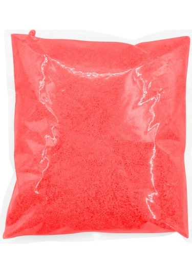 Renkli Kum Boyama Kumu 1000 G Kırmızı-Red Castle Rk1000-14-P