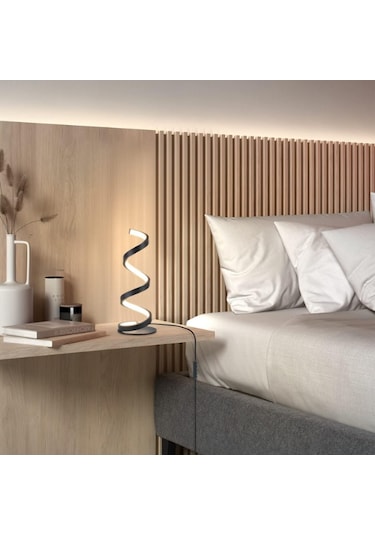 River World Gece Lambası Spiral Kıvrımlı Çok Renkli